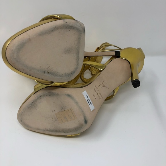 SOLD Giuseppe Zanotti Coline Wings Leather Sandal - Picture 6 of 8